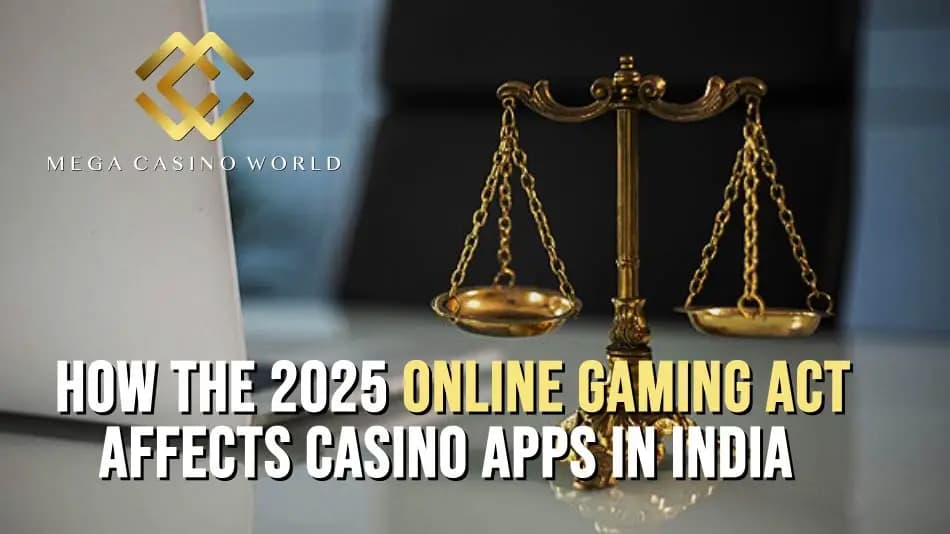 How the 2025 Online Gaming Act Affects Casino Apps in India